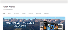 Tablet Screenshot of hutchphones.com